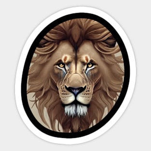 Lion Sticker